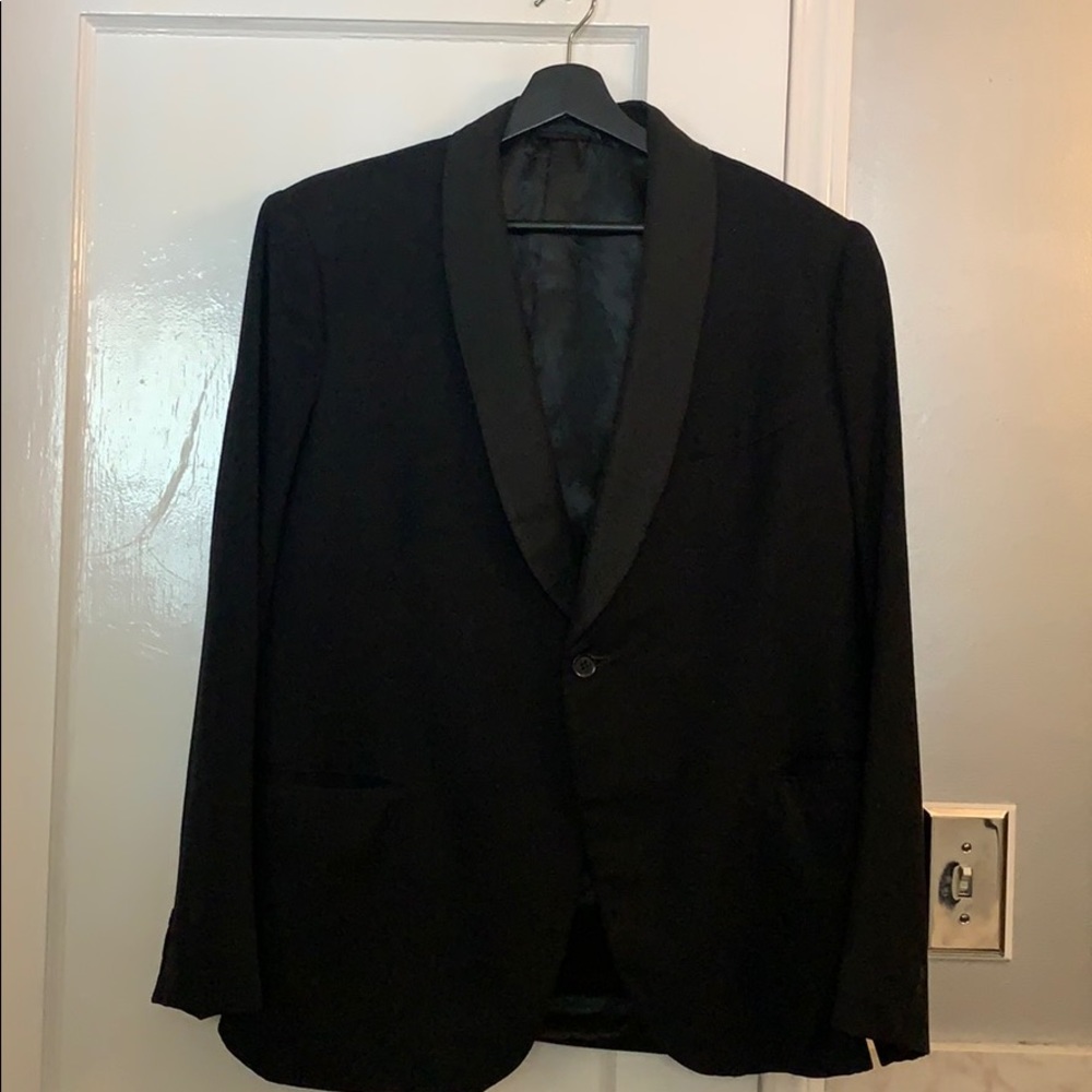 Oversized cashmere blazer